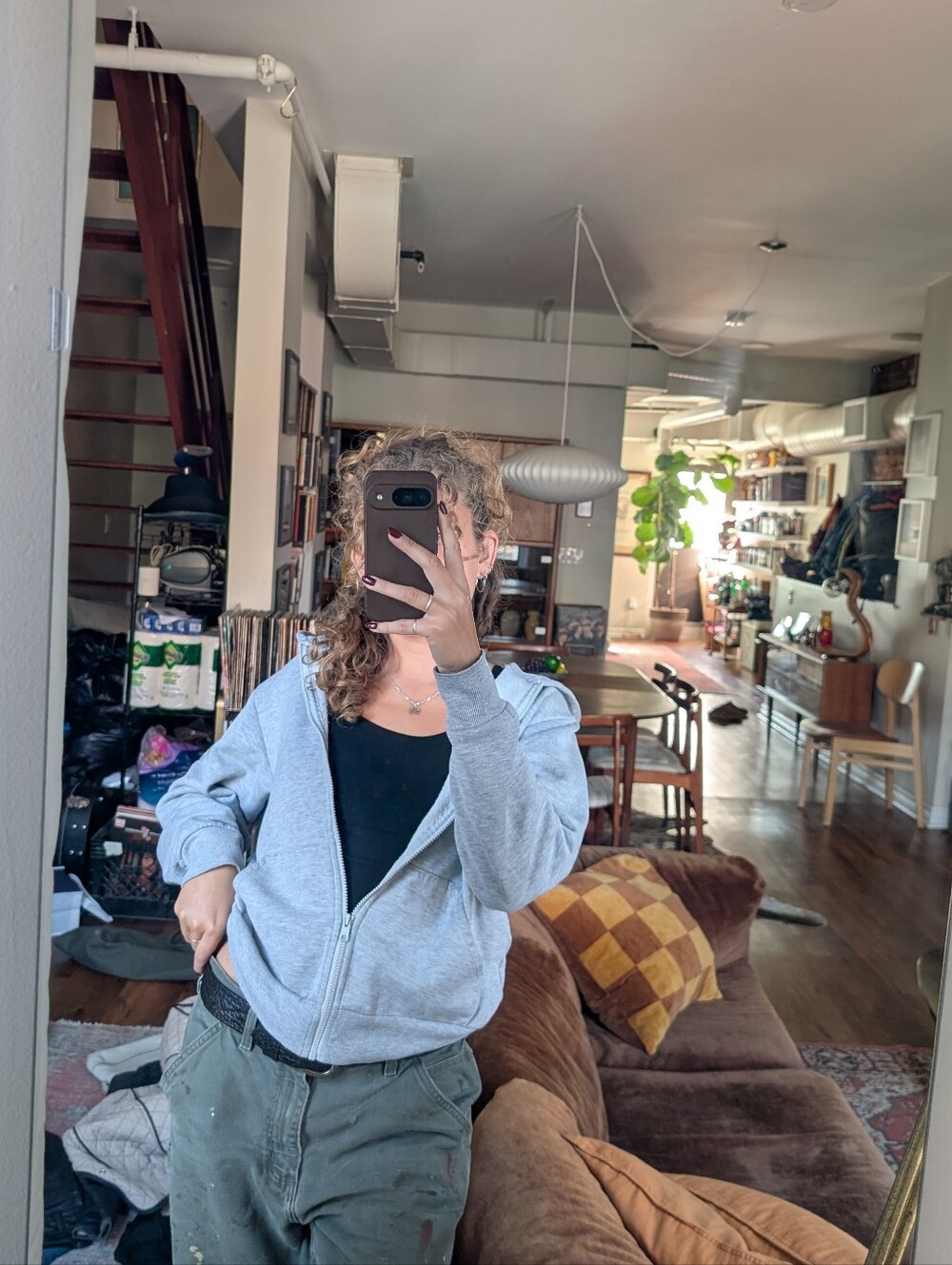 Grey Alo Hoodie